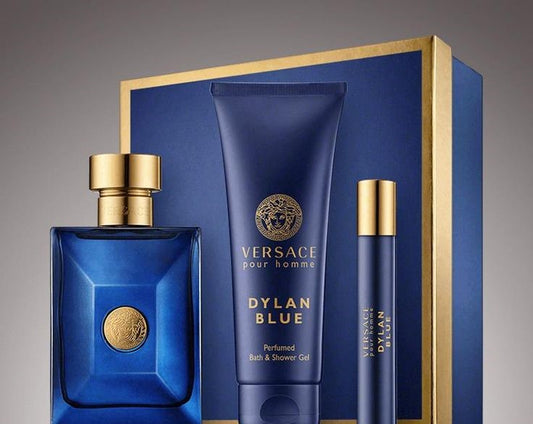 Versace Dylan Blue Versace Eau De Toilette Set for Men